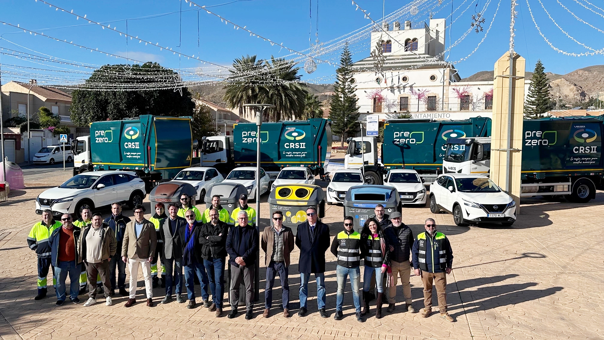 El Consorcio del Sector II inicia la renovación de su flota de vehículos y presenta nuevos contenedores